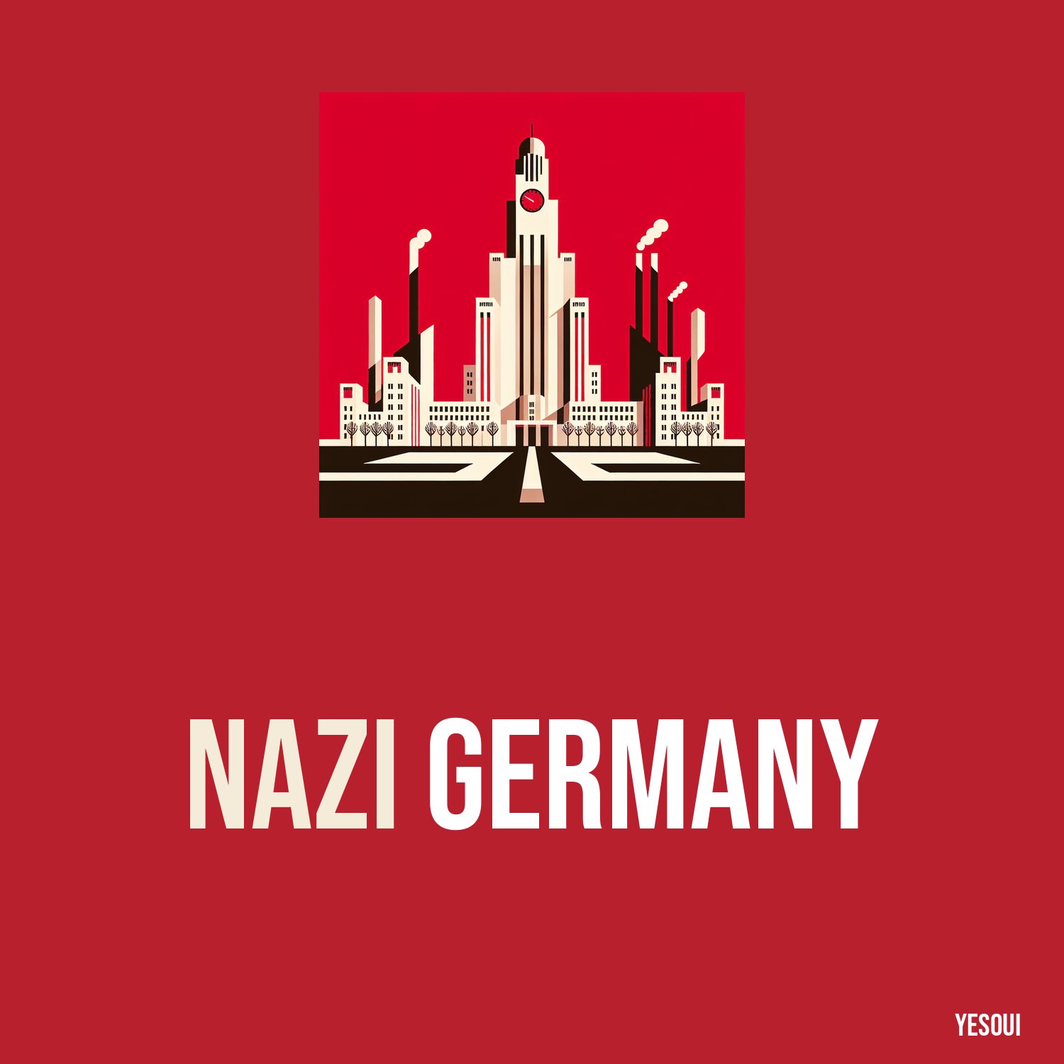 The history of Nazi Germany