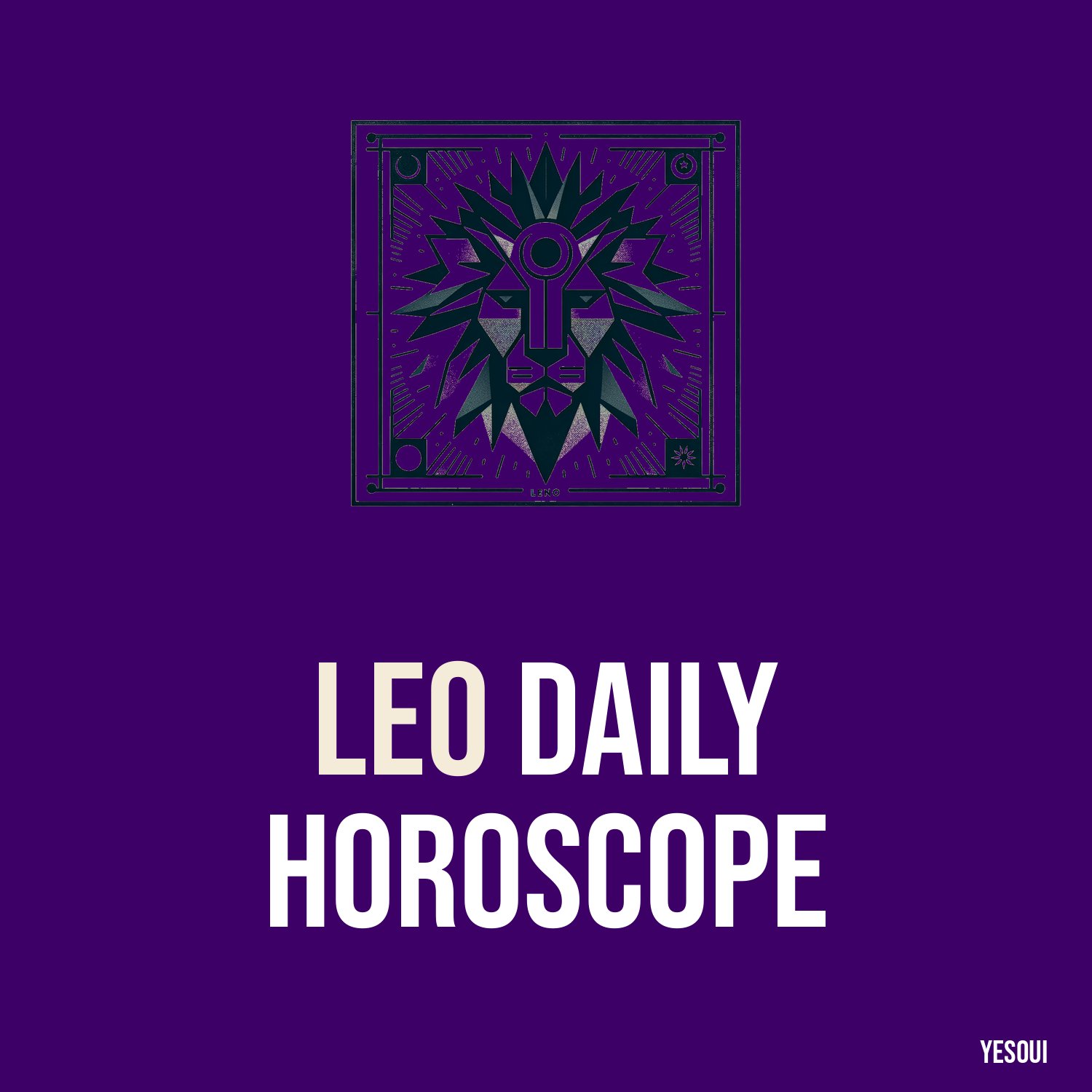 Leo Daily Horoscope artwork