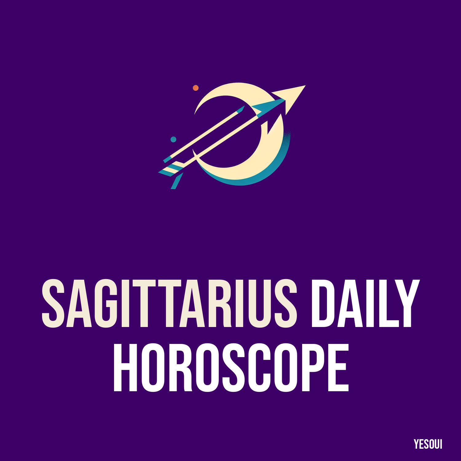 Sagittarius Daily Horoscope artwork