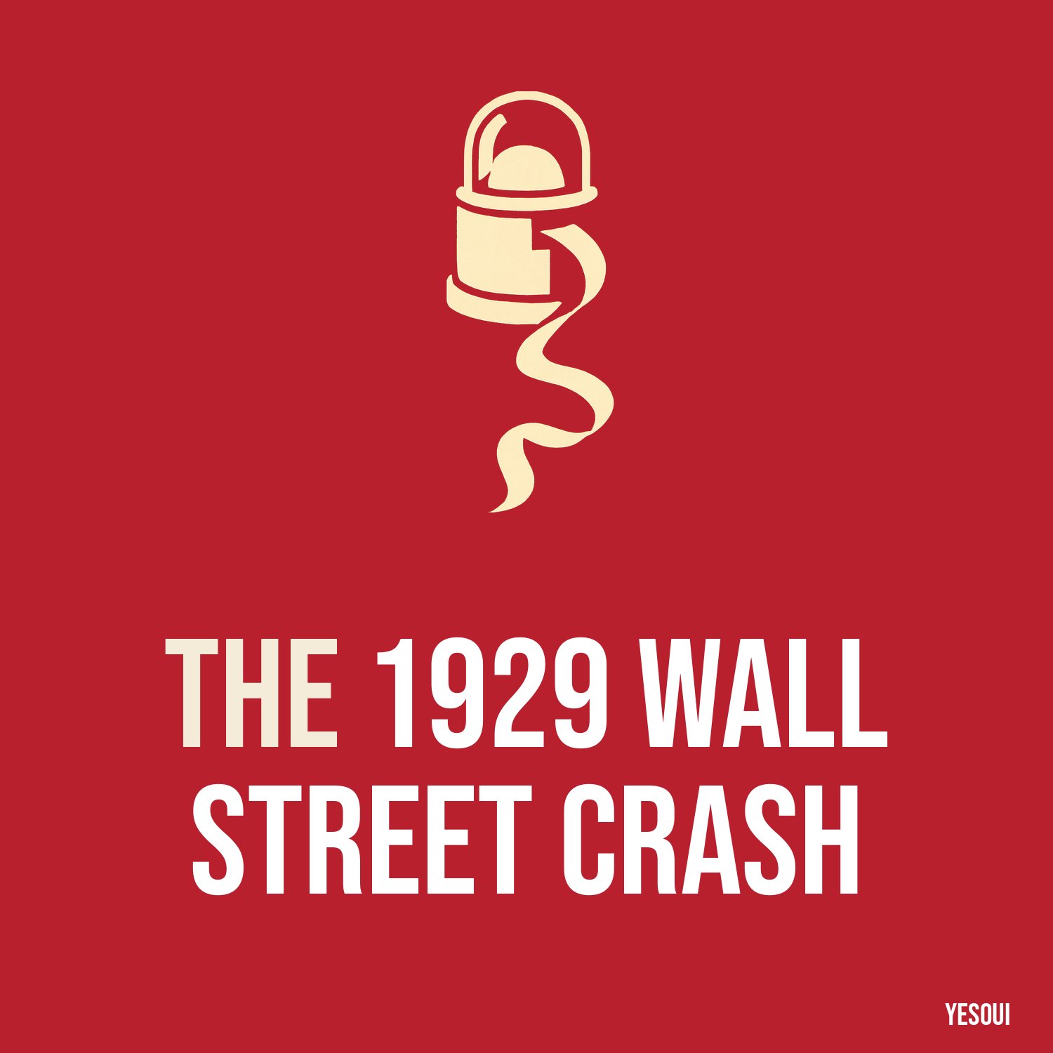 The 1929 Wall Street Crash artwork